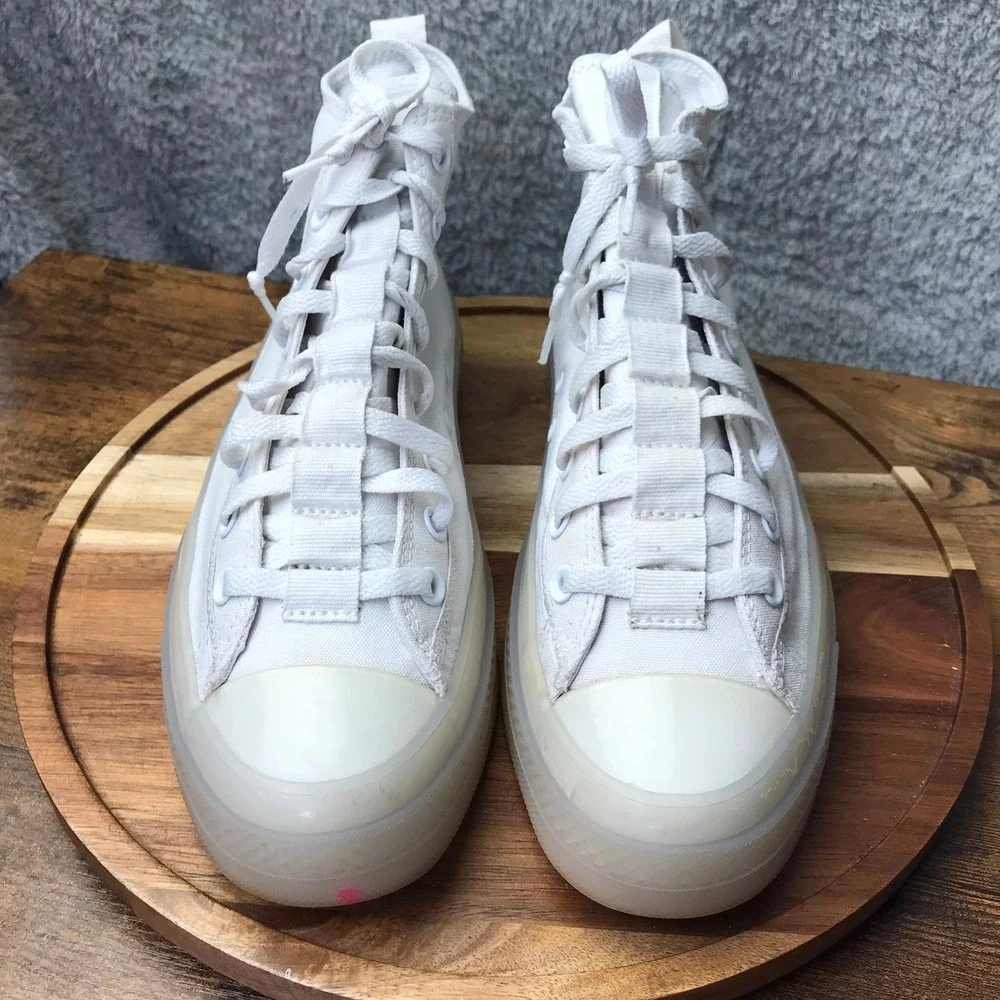 Converse Chuck Taylor All Star CX M 10 W 12 White Translucent Explore High Shoes - Picture 2 of 13